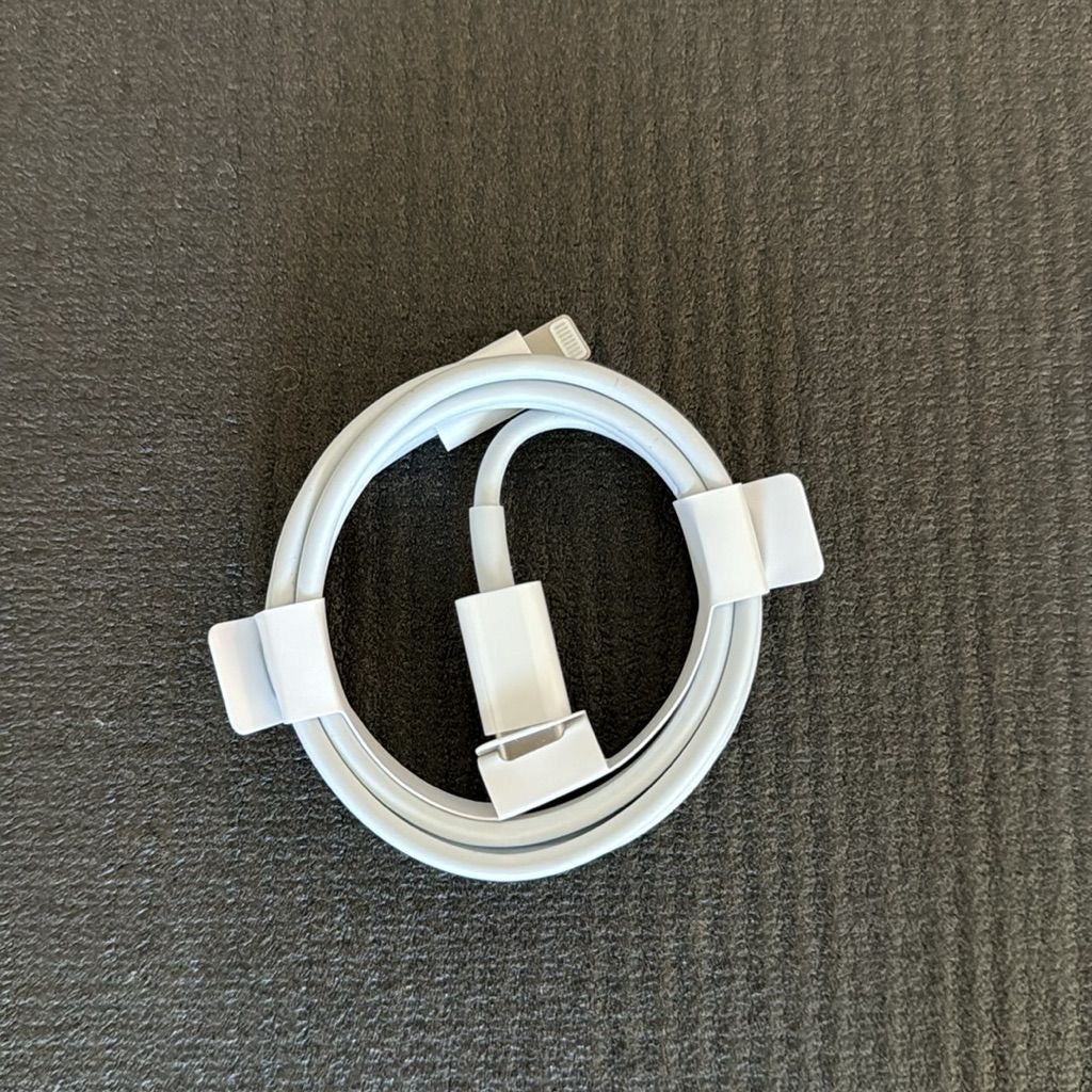 White iPhone Cable Type C