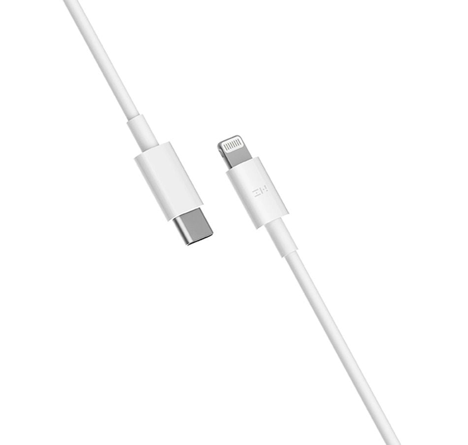 White iPhone Cable Type C